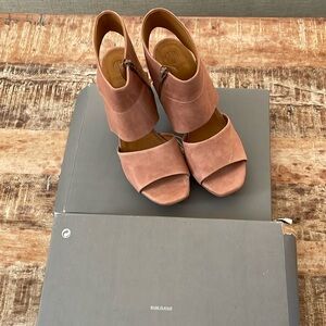 Never worn!!  Coclico “Fire” heeled Sandals. Made in Spain